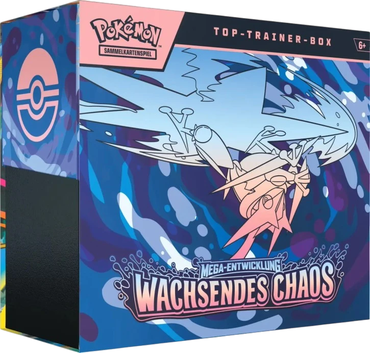 Pokemon Mega Entwicklung Wachsendes Chaos Top Trainer Box Deutsch