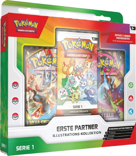 Pokemon Erste-Partner-Kollektion #1 Deutsch