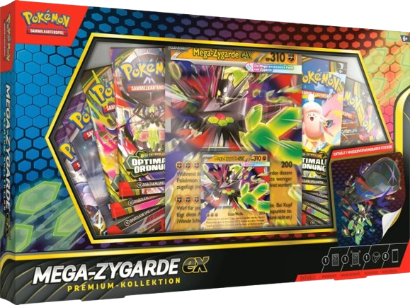 Pokemon  Mega-Zygarde Premium-Kollektion Deutsch