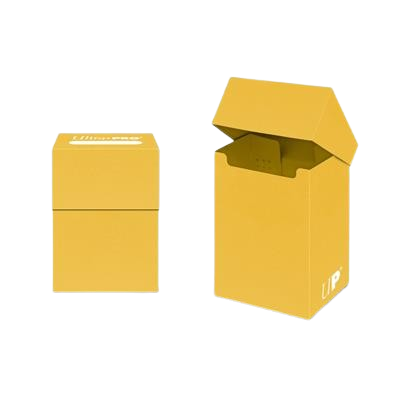 Ultra Pro Deck Box 80+ Gelb