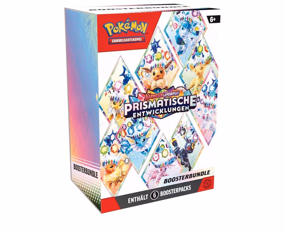 Pokemon Karmesin & Purpur Prismatische Entwicklungen Booster Bundle Deutsch