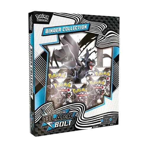Pokemon Karmesin & Purpur Schwarze Blitze Ordner Kollektion Englisch