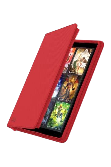 Ultimate Guard Zipfolio 360 - 18-Pocket XenoSkin Rot