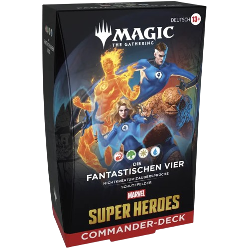 Magic the Gathering: Marvel Super Heroes Commander Deck Die Fantastischen Vier Deutsch