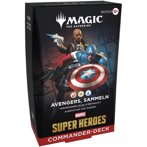 Magic the Gathering: Marvel Super Heroes Commander Deck Avangers, Sammeln Deutsch