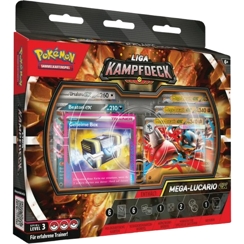 Pokemon Liga-Kampfdeck Mega-Lucario