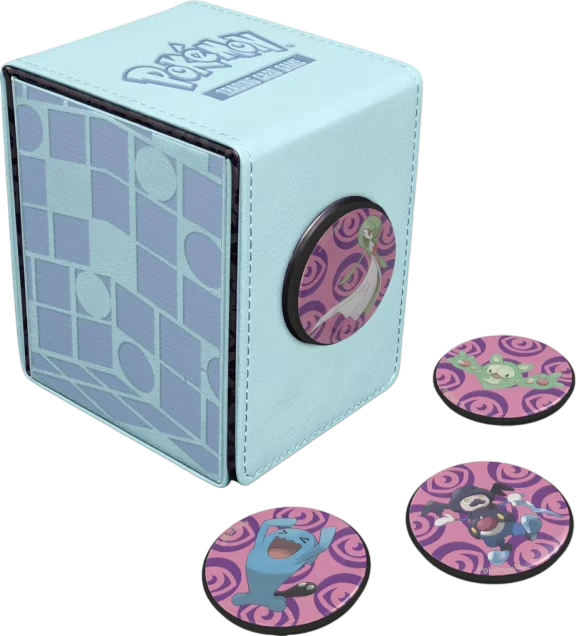 Pokémon Ultra Pro Alcove Click Deck Box – Offizielles Trick Room-Design