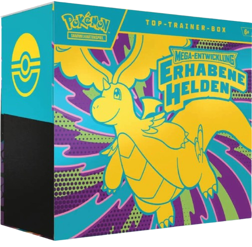 Pokemon Mega Entwicklung Erhabene Helden Top Trainer Box Deutsch