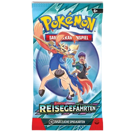 Pokemon Karmesin & Purpur Reisegefährten Booster Pack Deutsch