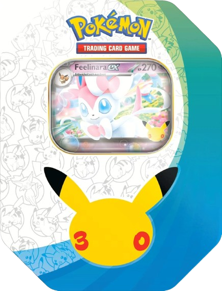 Pokemon 30 Jahre Tin Tag