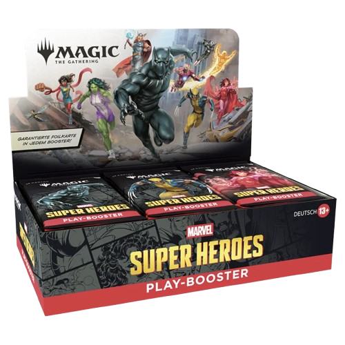 Magic the Gathering: Marvel Super Heroes Play Booster Display