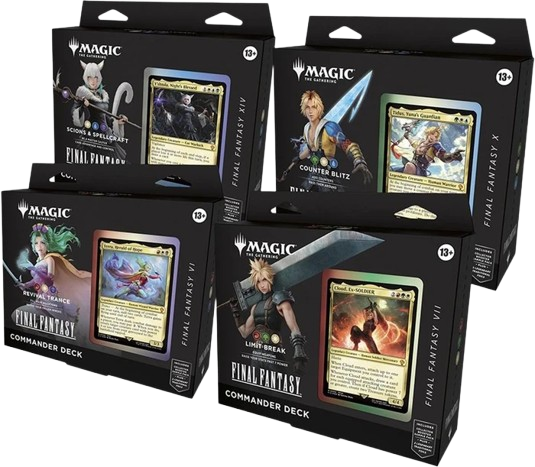 Magic the Gathering: Final Fantasy Commander Deck Deutsch