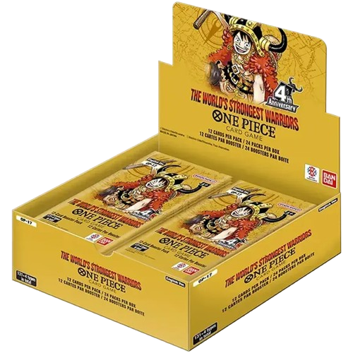 One Piece Card Game The World's Strongest Warriors OP-17 Booster Display Englisch