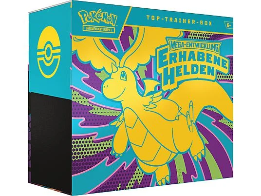 Pokemon Mega Entwicklung Erhabene Helden Top Trainer Box Deutsch