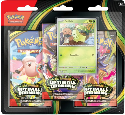 Pokémon TCG Mega-Entwicklung – Optimale Ordnung – Blister (Deutsch)