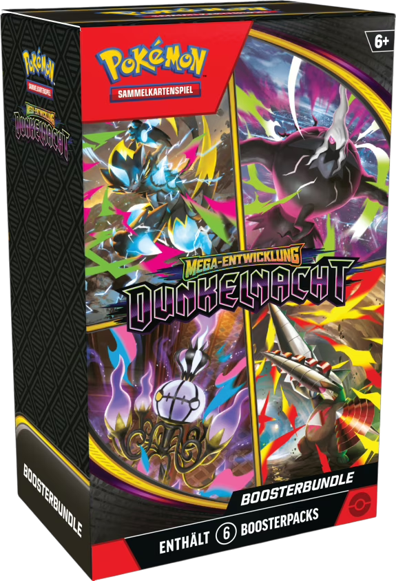 Pokemon Mega Entwicklung Dunkelnacht Booster Bundle Deutsch