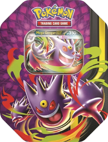 Pokemon Tin 128 Mega-Gengar