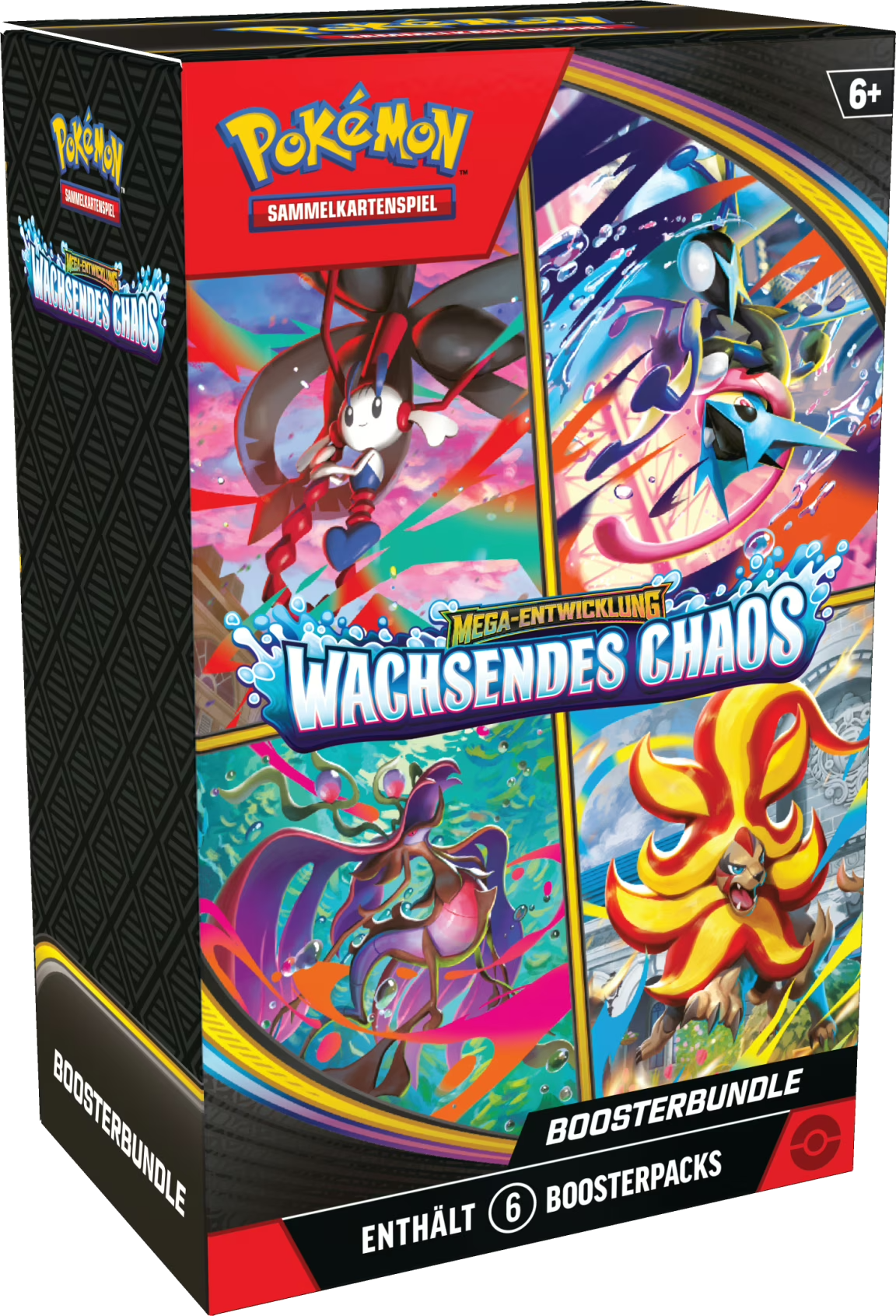 Pokemon Mega Entwicklung Wachsendes Chaos Boosterbundle Deutsch