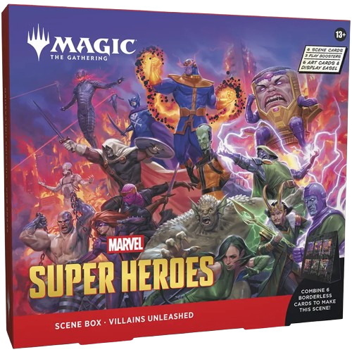 Magic the Gathering: Marvel Super Heroes Scene Box Villians Unleashed Englisch