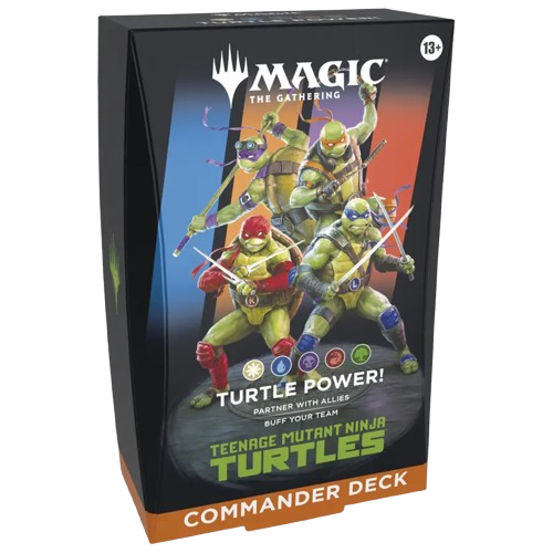 Magic the Gathering: Teenage Mutant Ninja Turtles Commander Deck Deutsch