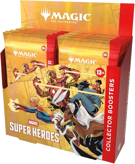 Magic the Gathering: Marvel Super Heroes Collector's Booster Display Deutsch