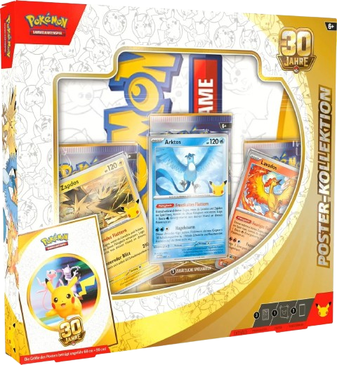 Pokemon 30 Jahre Poster-Kollektion Deutsch