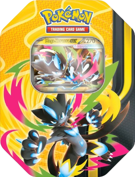 Pokemon Tin-Box Deutsch Mega-Zeraora