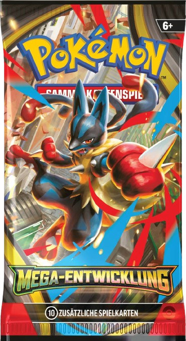 Pokemon Mega-Entwicklung Booster Pack Deutsch