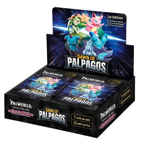 Palworld BP01 Dawn of Palpagos Booster Display Englisch